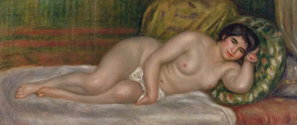 Liegender weiblicher Akt (Gabrielle), 1906-07
